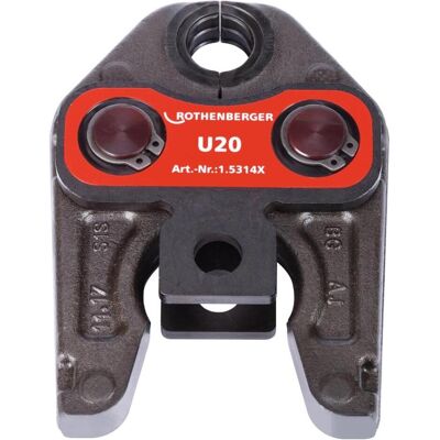 Rothenberger, Zange Zubehör, Set Pressköpfe Standard U16-20-25-32mm Rothenberger, Zange Zubehör, Set Pressköpfe Standard U16-20-25-32mm