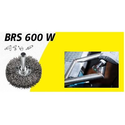 Klingspor, Schleifmittel, K.Szczotka Tarczowa 40mm Trzpień Brs600w Drut Falisty Nierdzewny Klingspor, Schleifmittel, K.Szczotka Tarczowa 40mm Trzpień Brs600w Drut Falisty Nierdzewny