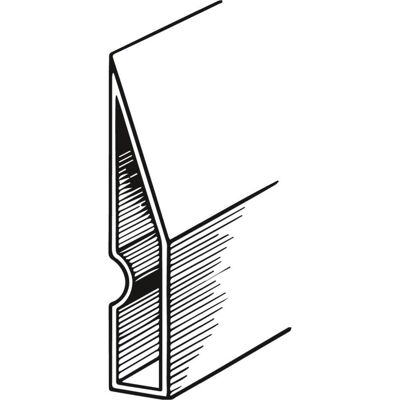 Magni, Kelle + Spachtel, Alu Trapezkartätsche 97 x 18 mm - 1 m FORTIS Bau Magni, Kelle + Spachtel, Alu Trapezkartätsche 97 x 18 mm - 1 m FORTIS Bau