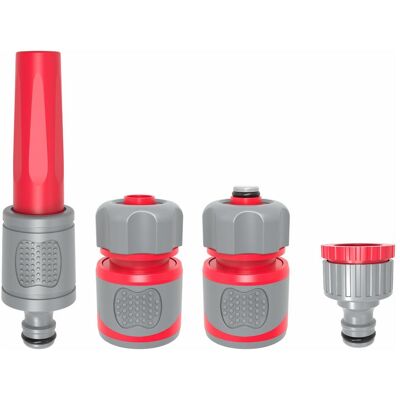 Awtools, Steckschlüssel + Stecknuss, Zestaw Zraszający 4 Częściowy 1/2" Gumowy Uchwyt Awtools, Steckschlüssel + Stecknuss, Zestaw Zraszający 4 Częściowy 1/2" Gumowy Uchwyt