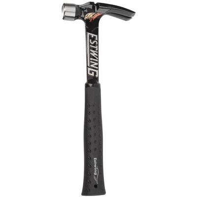 Estwing, Hammer, EB-15SR rechte klauwhamer Ultra - vinyl zwarte handgreep - 420 gram kopgewicht (420 g) Estwing, Hammer, EB-15SR rechte klauwhamer Ultra - vinyl zwarte handgreep - 420 gram kopgewicht (420 g)