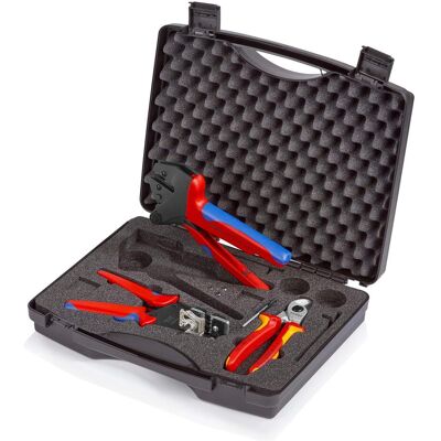 Knipex, Werkzeugkoffer, Werkzeugkoffer für Photovoltaik (1 Teil) Knipex, Werkzeugkoffer, Werkzeugkoffer für Photovoltaik (1 Teil)