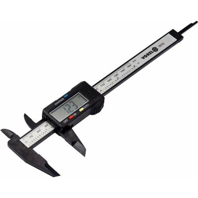 Toya, Messlehre, VOREL SUWMIARKA ELEKTRONICZNA 150mm / 0,01mm CARBON 15113 (15 cm) Toya, Messlehre, VOREL SUWMIARKA ELEKTRONICZNA 150mm / 0,01mm CARBON 15113 (15 cm)
