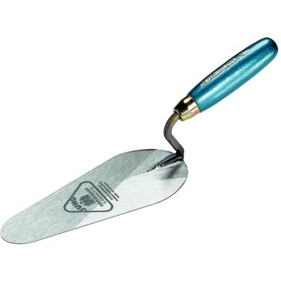 Jung Henkelmann, Kelle + Spachtel, Firstkelle Länge 190 mm gehärtet, m. Buchenholzheft Stahl (7.30 cm) Jung Henkelmann, Kelle + Spachtel, Firstkelle Länge 190 mm gehärtet, m. Buchenholzheft Stahl (7.30 cm)