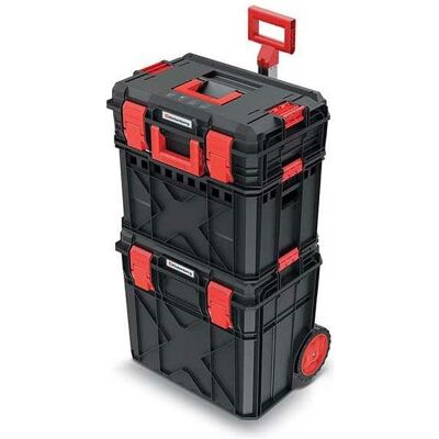 Prosperplast, Werkzeugkoffer, X-Block-Werkzeugkasten-Kit KXBS6040100-S411 (100 Teile) Prosperplast, Werkzeugkoffer, X-Block-Werkzeugkasten-Kit KXBS6040100-S411 (100 Teile)