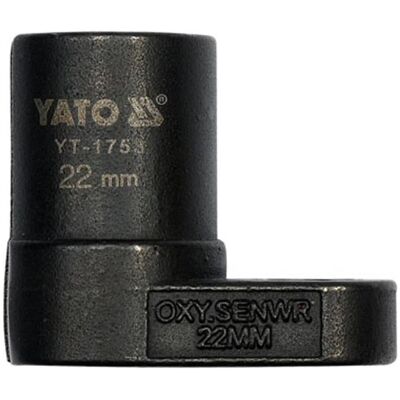 Yato, Steckschlüssel + Stecknuss, Schraubenschlüssel (22 mm) Yato, Steckschlüssel + Stecknuss, Schraubenschlüssel (22 mm)