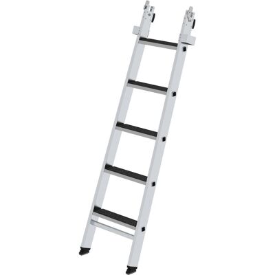 Munk Günzburger Steigtechnik MUNK Stufen-Glasreinigerleiter mit nivello-Traverse clip-step R13, 5-stufiges Mittelteil Munk Günzburger Steigtechnik MUNK Stufen-Glasreinigerleiter mit nivello-Traverse clip-step R13, 5-stufiges Mittelteil