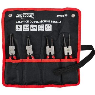 Awtools, Werkzeugkoffer, AW SZCZYPCE SEG.180/4cz/ETUI (4 Teile) Awtools, Werkzeugkoffer, AW SZCZYPCE SEG.180/4cz/ETUI (4 Teile)
