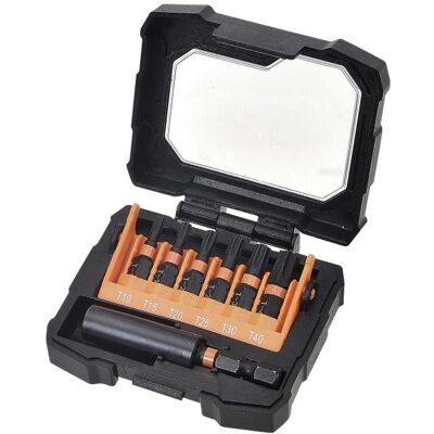 Boxer, Zange, Schlagbohrer-Satz TORX 10, 15, 20, 25, 30, 40 Boxer, Zange, Schlagbohrer-Satz TORX 10, 15, 20, 25, 30, 40