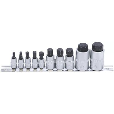 BGS, Bits, Bit-Einsatz-Satz extra kurz Innensechskant 4 - 19 mm 10-tlg. (Innensechskant) BGS, Bits, Bit-Einsatz-Satz extra kurz Innensechskant 4 - 19 mm 10-tlg. (Innensechskant)