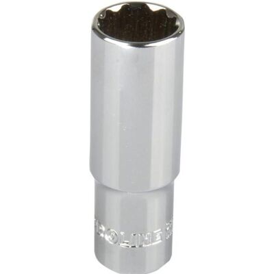 Pro-Line, Steckschlüssel + Stecknuss, 1/2" 12 mm langer 12-Punkt-Steckschlüsseleinsatz (18626) (12 mm) Pro-Line, Steckschlüssel + Stecknuss, 1/2" 12 mm langer 12-Punkt-Steckschlüsseleinsatz (18626) (12 mm)