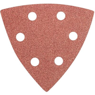 Graphite, Schleifmittel, Delta-Schleifpapier mit Klettverschluss 93x93mm K 100, 5 Stück 55H766 Graphite, Schleifmittel, Delta-Schleifpapier mit Klettverschluss 93x93mm K 100, 5 Stück 55H766