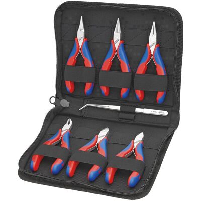 Knipex, Zange, Elektronikzangen-Set (213 mm) Knipex, Zange, Elektronikzangen-Set (213 mm)