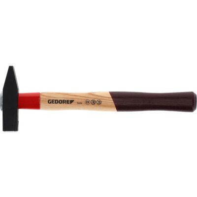 Gedore, Hammer, 600 E-300 Schlosserhammer ROTBAND-PLUS mit Eschenstiel, 300 g (300 g) Gedore, Hammer, 600 E-300 Schlosserhammer ROTBAND-PLUS mit Eschenstiel, 300 g (300 g)