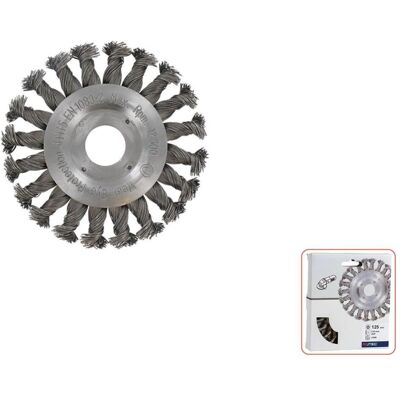 Rotec, Schleifmittel, 798.0215 Rundbürste 22,2 125 x 0,5 mm gedrehter Stahldraht Rotec, Schleifmittel, 798.0215 Rundbürste 22,2 125 x 0,5 mm gedrehter Stahldraht