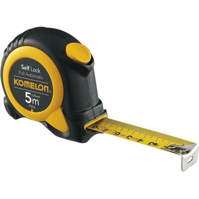 Komelon, Längenmesswerkzeug, Roulette SELF LOCK 8 mx 25 mm (8 m) Komelon, Längenmesswerkzeug, Roulette SELF LOCK 8 mx 25 mm (8 m)