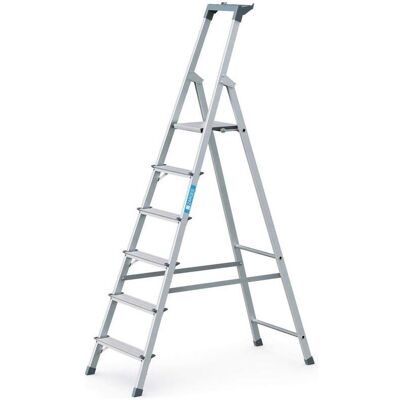 Zarges S 6 Stufen - Stehleiter - Aluminium - Eloxiert Zarges S 6 Stufen - Stehleiter - Aluminium - Eloxiert