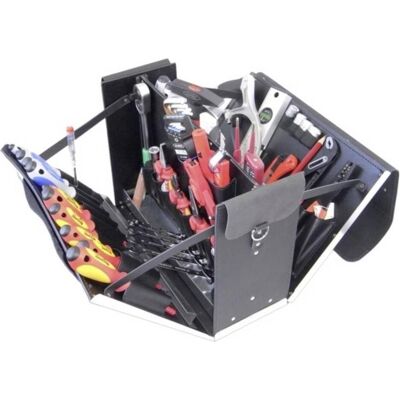 Alarm, Werkzeugkoffer, Werkzeuge 56077340 Werkzeugtasche bestückt (L x B x H) 430 x 200 x 355 Alarm, Werkzeugkoffer, Werkzeuge 56077340 Werkzeugtasche bestückt (L x B x H) 430 x 200 x 355