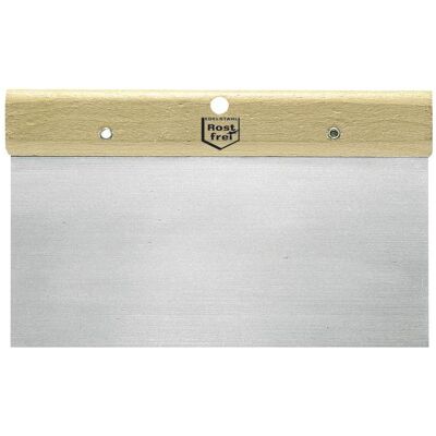 Schuller Eh'klar, Kelle + Spachtel, Japanspachtel rostfrei mit Holzgriffleiste Breite 300 mm (30 cm) Schuller Eh'klar, Kelle + Spachtel, Japanspachtel rostfrei mit Holzgriffleiste Breite 300 mm (30 cm)