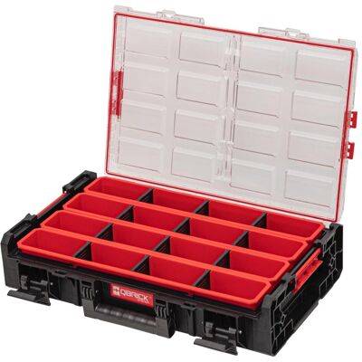 Tool Brothers, Sortimentskasten, Toolbrothers RHINO XXL Organizer ECO Höhe XL Boxen+ 582 x 387 x 131 mm 13,5 l IP66 mit 4 Inlays und Tool Brothers, Sortimentskasten, Toolbrothers RHINO XXL Organizer ECO Höhe XL Boxen+ 582 x 387 x 131 mm 13,5 l IP66 mit 4 Inlays und
