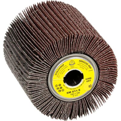 Klingspor, Schleifmittel, SM 611 S - Schleifmopräder 100 x 100 x 19 mm (180) Klingspor, Schleifmittel, SM 611 S - Schleifmopräder 100 x 100 x 19 mm (180)