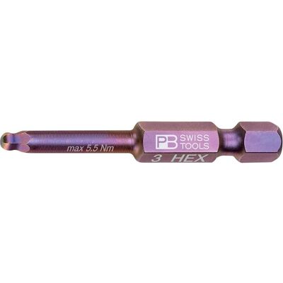 Packard Bell Swiss Tools, Bits, Innensechskant-Bit PB E6.212 Gr.3 (Innensechskant) Packard Bell Swiss Tools, Bits, Innensechskant-Bit PB E6.212 Gr.3 (Innensechskant)
