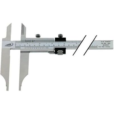 Helios Preisser, Messlehre, HELIOS·PREISSER Werkstattmessschieber DIN862 800mm m.Spitzen u.FE Schnabel-L.150mm H.PREISSER (02... (80 cm) Helios Preisser, Messlehre, HELIOS·PREISSER Werkstattmessschieber DIN862 800mm m.Spitzen u.FE Schnabel-L.150mm H.PREISSER (02... (80 cm)