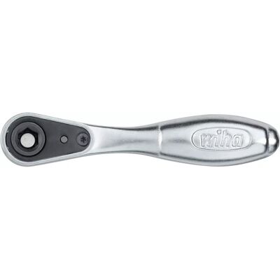 Wiha, Ratsche, Bit-Ratsche 90 mm mit Daumenrad Aussensechskant 1/4" in Blister (36931) (1/4") Wiha, Ratsche, Bit-Ratsche 90 mm mit Daumenrad Aussensechskant 1/4" in Blister (36931) (1/4")