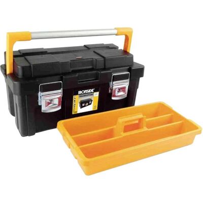 Ironside, Werkzeugkoffer, Werkzeugkasten Pro plus 550 x 300 x 275 mm Ironside, Werkzeugkoffer, Werkzeugkasten Pro plus 550 x 300 x 275 mm
