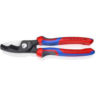 Knipex, Bolzenschneider + Seitenschneider, Kabelschere L.200mm brüniert Griffe 2-Komponenten / Mehrkomponenten-Hüllen (200 mm) Knipex, Bolzenschneider + Seitenschneider, Kabelschere L.200mm brüniert Griffe 2-Komponenten / Mehrkomponenten-Hüllen (200 mm)
