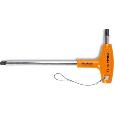 BETA, Sechskantschlüssel, 000974725 974725 97TTX-HS 25 Sechskant-Stiftschlüssel für Torx-Schrauben und Kraftgriff H-SAFE BETA, Sechskantschlüssel, 000974725 974725 97TTX-HS 25 Sechskant-Stiftschlüssel für Torx-Schrauben und Kraftgriff H-SAFE
