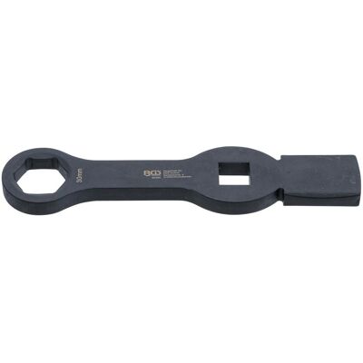 BGS, Schraubenschlüssel, Schlag-Ringschlüssel Sechskant mit 2 Schlagflächen SW 30 mm (30 mm) BGS, Schraubenschlüssel, Schlag-Ringschlüssel Sechskant mit 2 Schlagflächen SW 30 mm (30 mm)