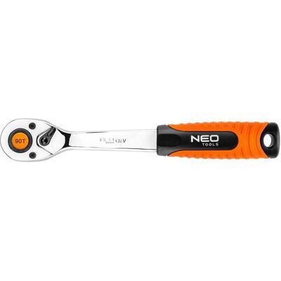 Neo, Ratsche, Schläger 3/8", 90T (08-533) (3/8") Neo, Ratsche, Schläger 3/8", 90T (08-533) (3/8")