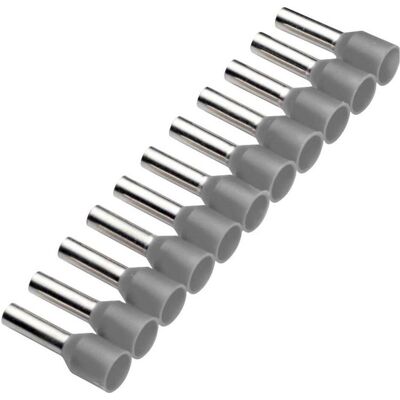 Cimco, Kabelverbindung, 187501 Aderendhülse 0.75 mm² Teilisoliert Grau 500 St. Cimco, Kabelverbindung, 187501 Aderendhülse 0.75 mm² Teilisoliert Grau 500 St.