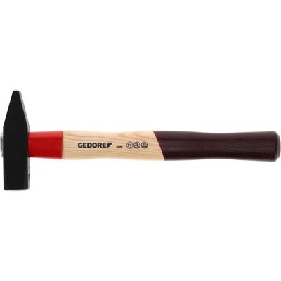 Gedore, Hammer, 600 E-600 Schlosserhammer ROTBAND-PLUS mit Eschenstiel, 600 g (600 g) Gedore, Hammer, 600 E-600 Schlosserhammer ROTBAND-PLUS mit Eschenstiel, 600 g (600 g)