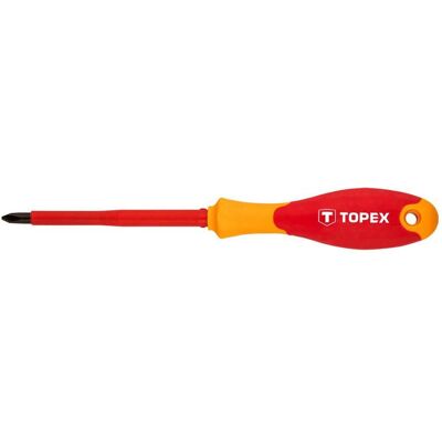 TOPEX - 39D476 - PH1 80 mm - Isoliert 1000 V - Schraubendreher TOPEX - 39D476 - PH1 80 mm - Isoliert 1000 V - Schraubendreher