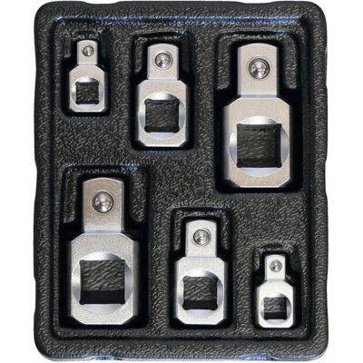 Gedore, Steckschlüssel + Stecknuss, 3517330 90°-Winkeladaptersatz 6-teilig Gedore, Steckschlüssel + Stecknuss, 3517330 90°-Winkeladaptersatz 6-teilig