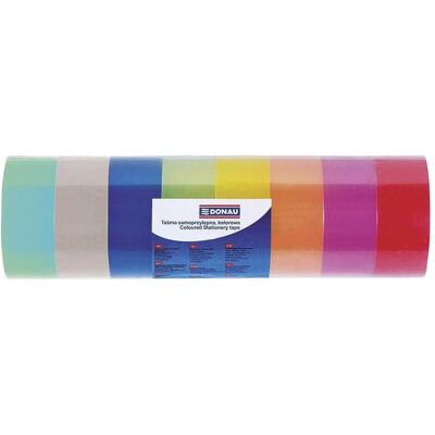 Donau, Klebeband, Selbstklebeband, 18mm, 18m, 8stk (18 mm) Donau, Klebeband, Selbstklebeband, 18mm, 18m, 8stk (18 mm)