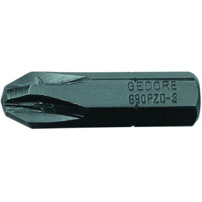 Gedore, Bits, 690 PZD 2 L S-010 Schraubendreherbit 1/4", Vorteilspack 10-teilig, PZ 2 L (Kreuz Pozidriv PZ) Gedore, Bits, 690 PZD 2 L S-010 Schraubendreherbit 1/4", Vorteilspack 10-teilig, PZ 2 L (Kreuz Pozidriv PZ)