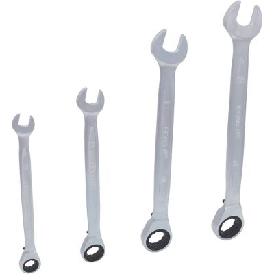 KS Tools, Schraubenschlüssel, GEARplus Ratschenringmaulschlüssel-Satz (10 mm, 13 mm, 17 mm, 19 mm) KS Tools, Schraubenschlüssel, GEARplus Ratschenringmaulschlüssel-Satz (10 mm, 13 mm, 17 mm, 19 mm)