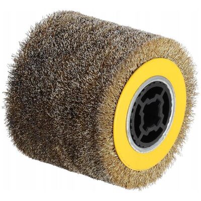 Dedra, Schleifmittel, Wire brush for satin machine 120x100mm, DED79333 Dedra, Schleifmittel, Wire brush for satin machine 120x100mm, DED79333