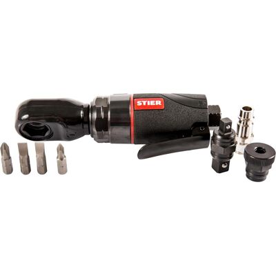 Stier, Ratsche, Multifunktions-Ratschenschrauber-Satz 32-M 1/4" + 3/8" (1/4") Stier, Ratsche, Multifunktions-Ratschenschrauber-Satz 32-M 1/4" + 3/8" (1/4")