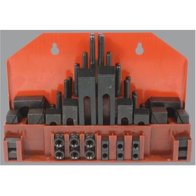 Elmag, Schraubstock + Zwinge, 58-teilig, M10, 12 MM T-NUTEN Elmag, Schraubstock + Zwinge, 58-teilig, M10, 12 MM T-NUTEN