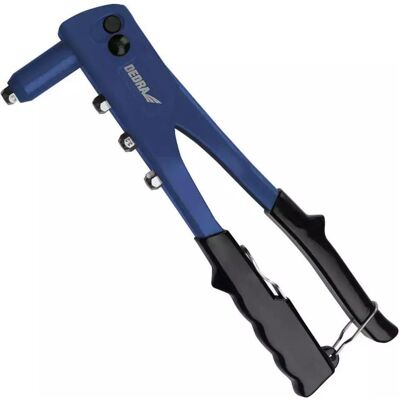 Dedra, Zange, Handnieter für Stahl- und Aluminiumnieten, 250 mm Länge (250 mm) Dedra, Zange, Handnieter für Stahl- und Aluminiumnieten, 250 mm Länge (250 mm)