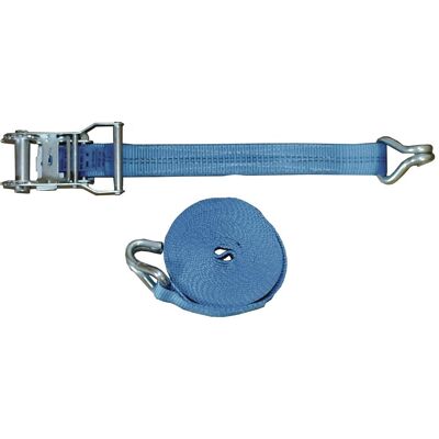 Tecwerk, Spanngurt + Ladungssicherung, Zurrgurt DIN EN 12195-2 Länge 8 m Breite 35 mm mit Ratsche + Spitzhaken LC U 2000 daN Tecwerk, Spanngurt + Ladungssicherung, Zurrgurt DIN EN 12195-2 Länge 8 m Breite 35 mm mit Ratsche + Spitzhaken LC U 2000 daN
