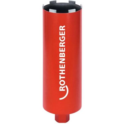 Rothenberger, Lochsäge, Diamantbohrkrone DX High Speed Dry 1 1/4″ Ø 132 mm Länge 330 mm Segmentanzahl 8 Gewindeaufnahme Rothenberger, Lochsäge, Diamantbohrkrone DX High Speed Dry 1 1/4″ Ø 132 mm Länge 330 mm Segmentanzahl 8 Gewindeaufnahme