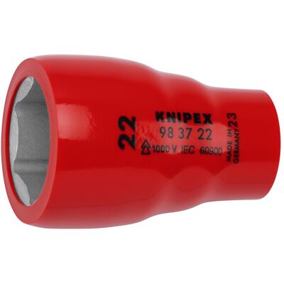 Knipex, Steckschlüssel + Stecknuss, Steckschlüsseleinsatz (22 mm) Knipex, Steckschlüssel + Stecknuss, Steckschlüsseleinsatz (22 mm)