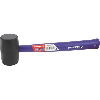 Workpro, Hammer, WP241041 Gummihammer 450 g 1 St. (450 g) Workpro, Hammer, WP241041 Gummihammer 450 g 1 St. (450 g)