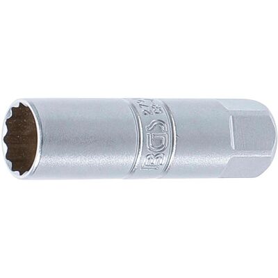 BGS, Fahrzeug Werkzeug, Zündkerzen-Einsatz Zwölfkant Antrieb Innenvierkant 10 mm (3/8") SW 14 mm BGS, Fahrzeug Werkzeug, Zündkerzen-Einsatz Zwölfkant Antrieb Innenvierkant 10 mm (3/8") SW 14 mm