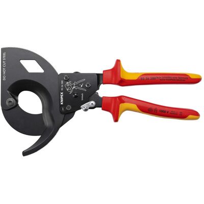 Knipex, Bolzenschneider + Seitenschneider, Kabelschneider (280 mm) Knipex, Bolzenschneider + Seitenschneider, Kabelschneider (280 mm)